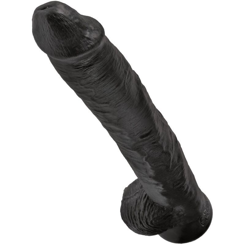 King Cock - Pénis Réaliste avec Boules 30.5 Cm Noir