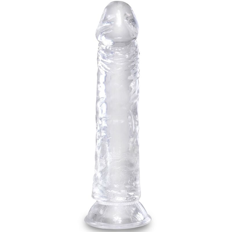 King Cock - Pénis Réaliste Clair 19.7 Cm Transparent
