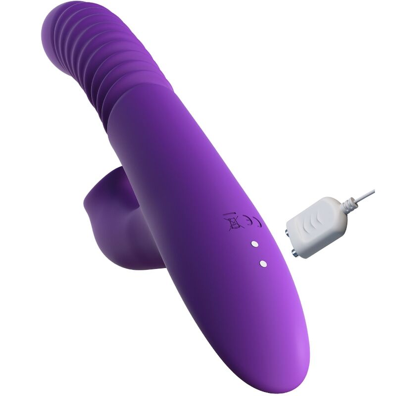 Fantasy For Her - Stimulateur de Clitoris avec Oscillation Thermique et Fonction de Vibration Violet