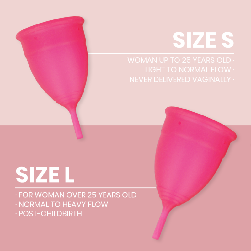 Intimichic - Coupe Menstruelle en Silicone Médicale - Taille L