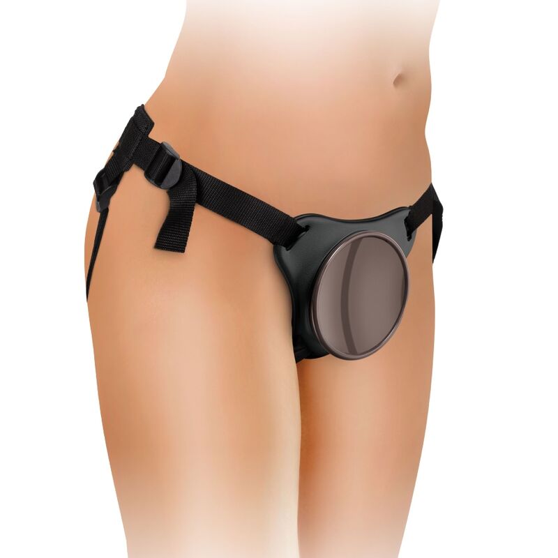 King Cock - Elite Harnais Réglable Confortable avec Gode 17.8 Cm