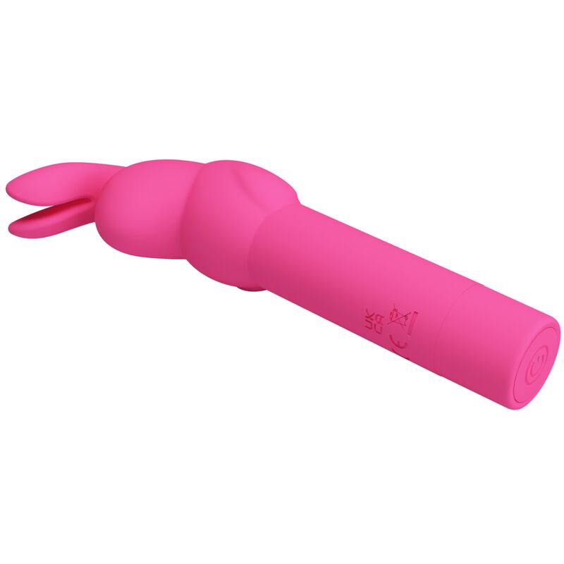 Pretty Love - Vibrateur en Silicone Gerardo Fuschia Rabbit