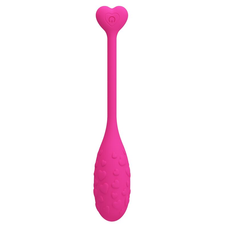 Pretty Love - Oeuf Vibrant Rose Fisher Contrôlé par Application