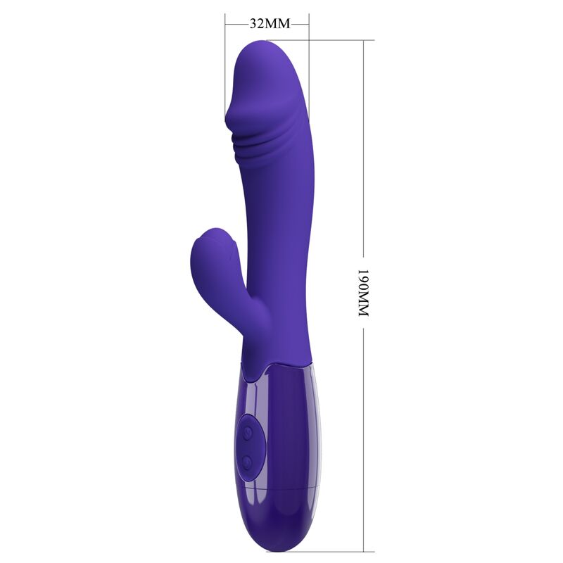Pretty Love - Vibrateur Snappy Youth & Stimulateur de Point G Violet
