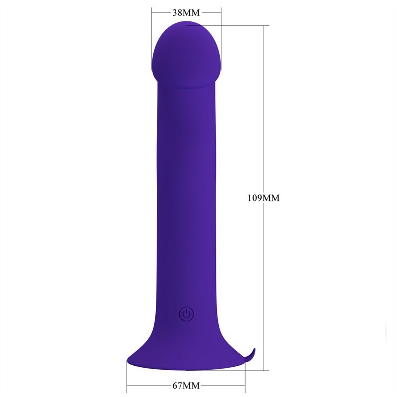 Pretty Love - Gode Vibrant Murray Youth et Violet Rechargeable