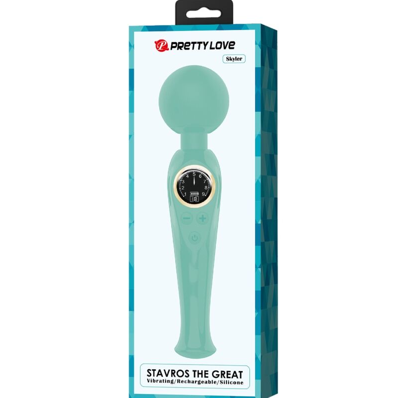 Pretty Love - Vibrateur Baguette Verte Skyler