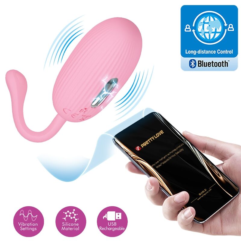 Pretty Love - Oeuf Vibrant Rechargeable Rose Doreen