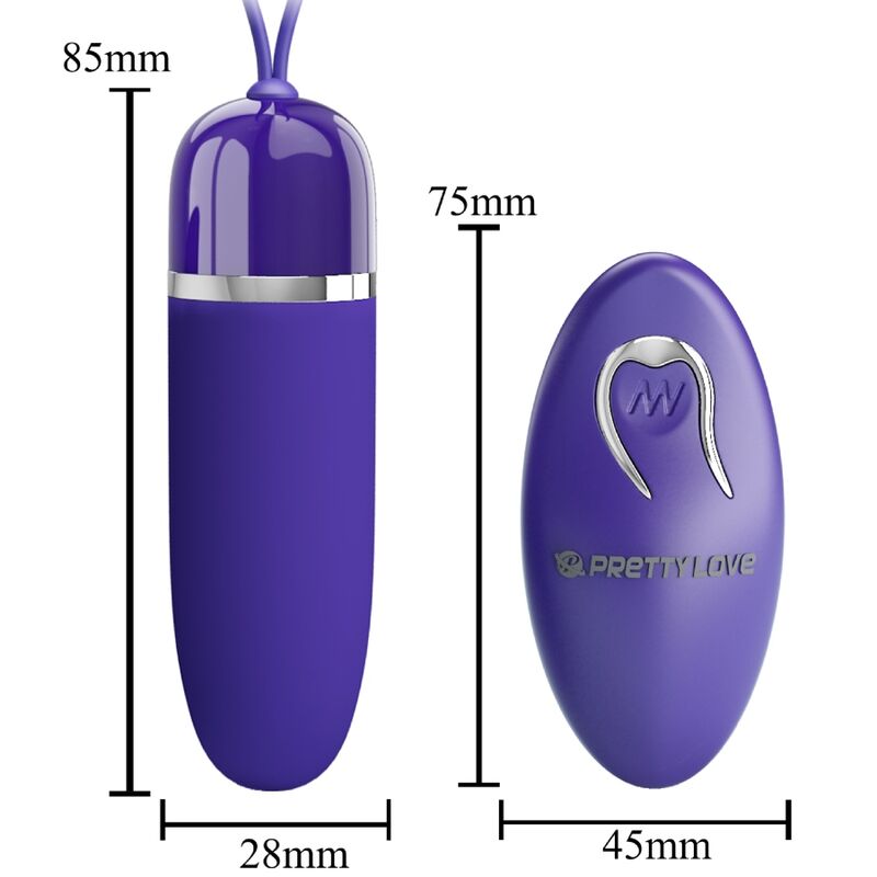 Pretty Love - Mini Balle Vibrante Darlene Youth Violet