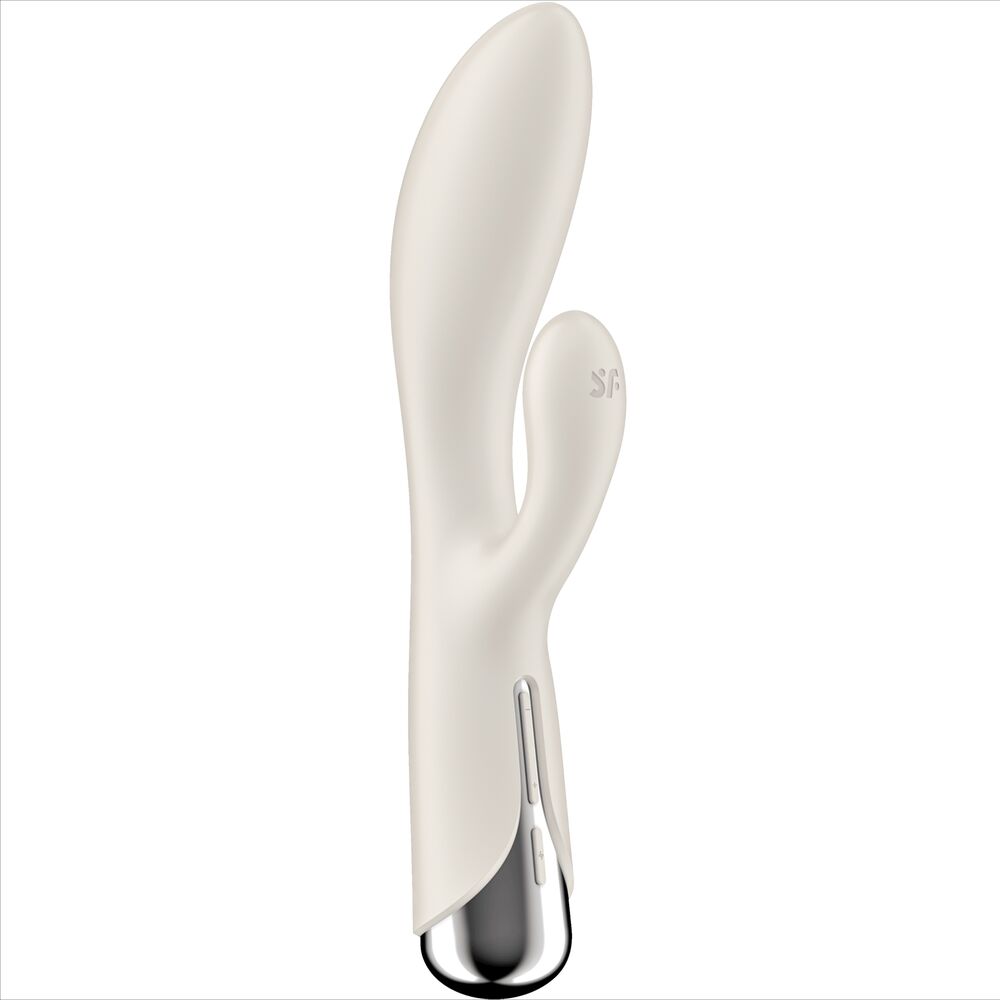 Satisfyer - Spinning Rabbit 1 Clitoris et Stimulation du Point G Beige
