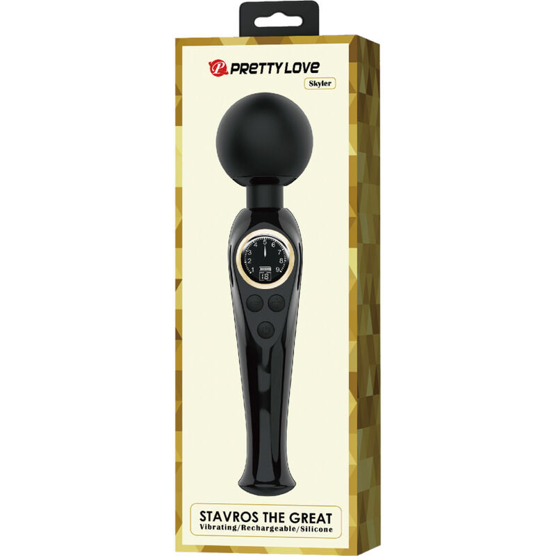 Pretty Love - Baguette Vibrateur Skyler Noir