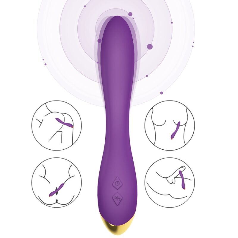Armony - Vibrateur Flamingo Multiposition Violet