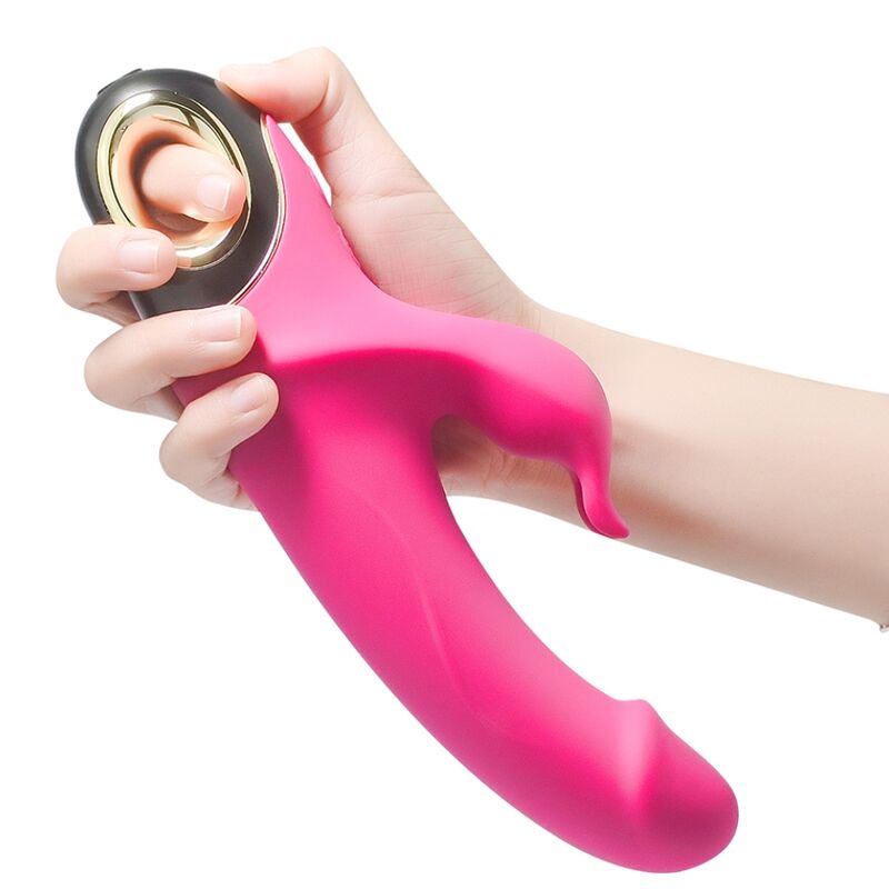 Armony - Meteror Dildo Vibrateur Lapin Rotateur Fuchsia