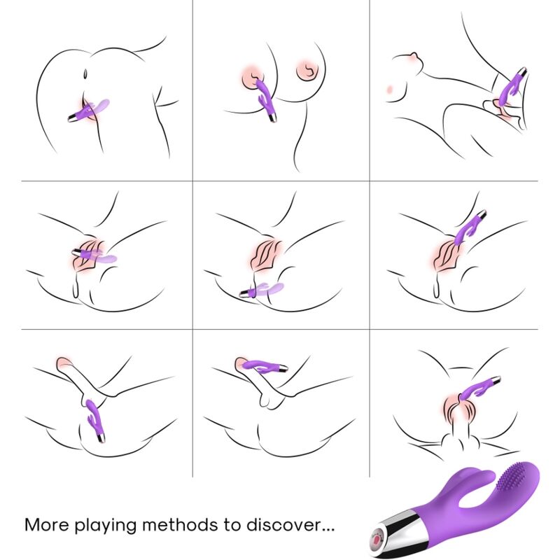 Armony - Vibrateur Lapin Violet