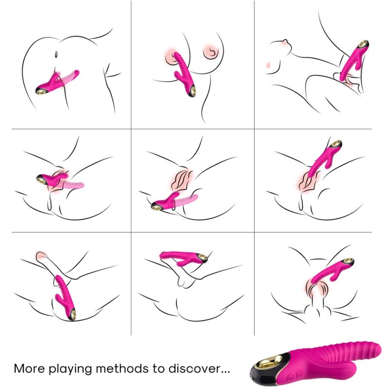 Armony - Vibrateur Eternity Silicone Fuchsia