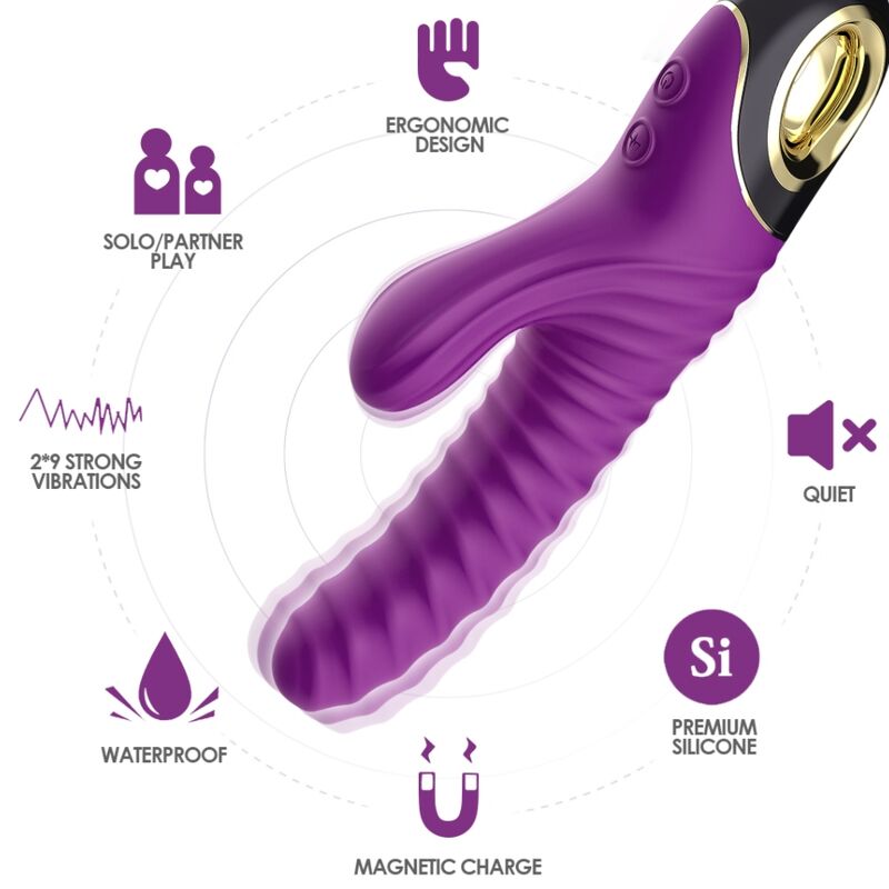 Armony - Vibrateur Eternity Silicone Violet