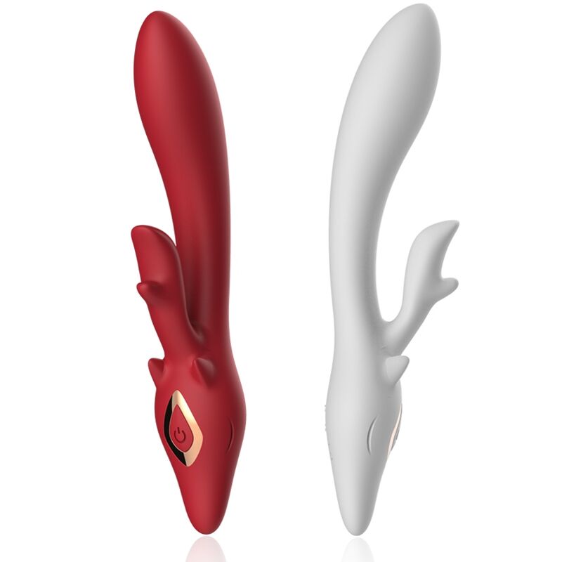 Armony - Vibrateur Elk Rabbit Courbe Rouge