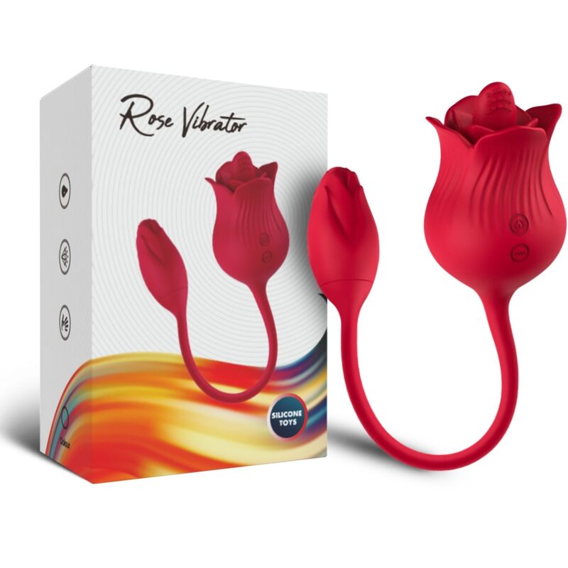 Armony - Vibrateur Rose Con Cola Rouge