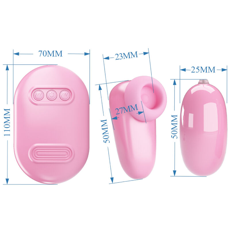 Pretty Love - Magic Box Balle Vibrante & Stimulateur Rose