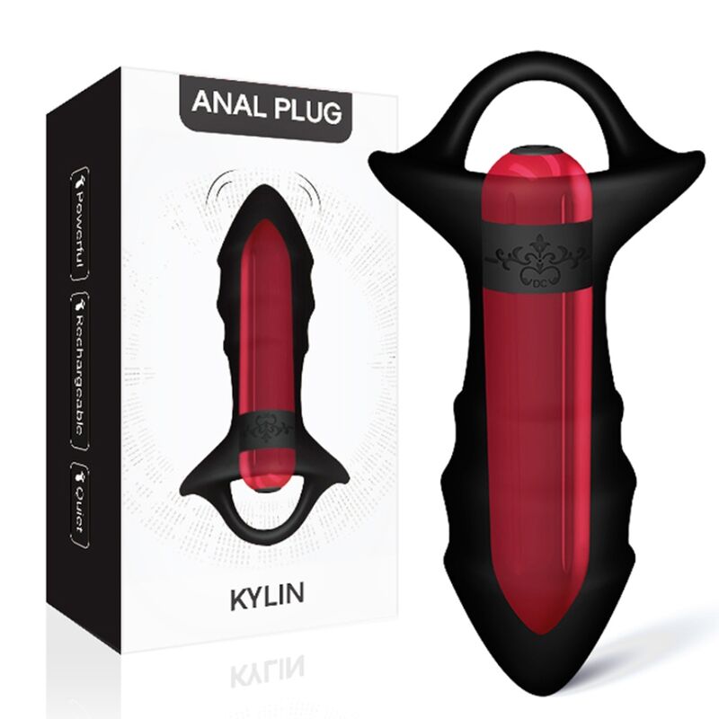 Armony - Vibrateur à Doigts Kylin et Télécommande de Plug Anal Noir
