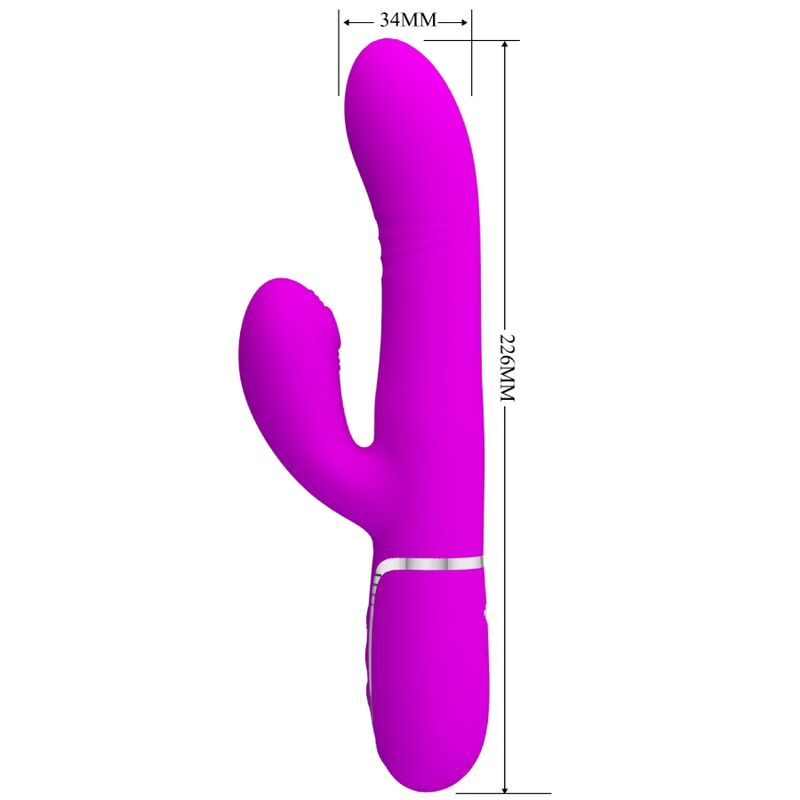 Pretty Love - Vibrateur Multifonction G-spot Fuchsia
