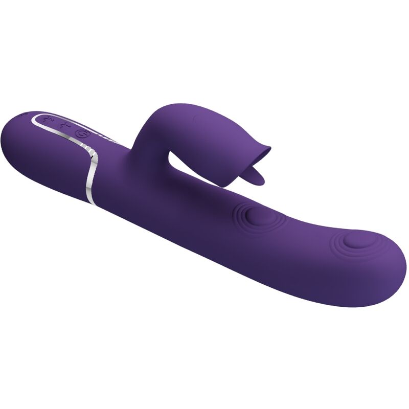Pretty Love - Vibrateur Lapin à Lécher Violet