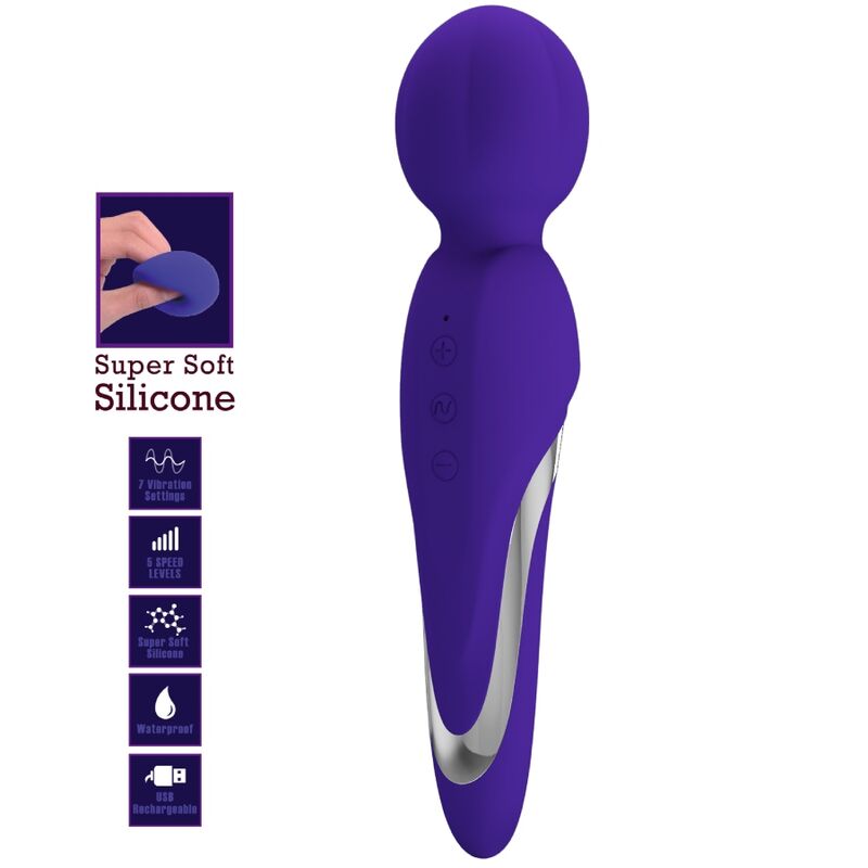 Pretty Love - Baguette Vibrante Walter Violet