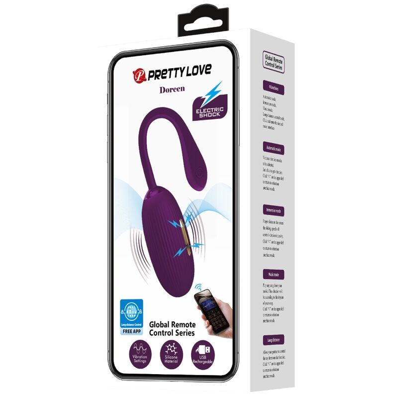 Pretty Love - Doreen Oeuf Vibrant Rechargeable Violet