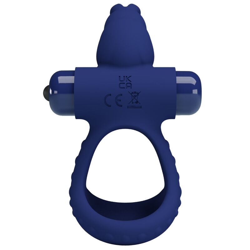 Pretty Love - Luchito Double Anneau Vibrant Lapin Bleu
