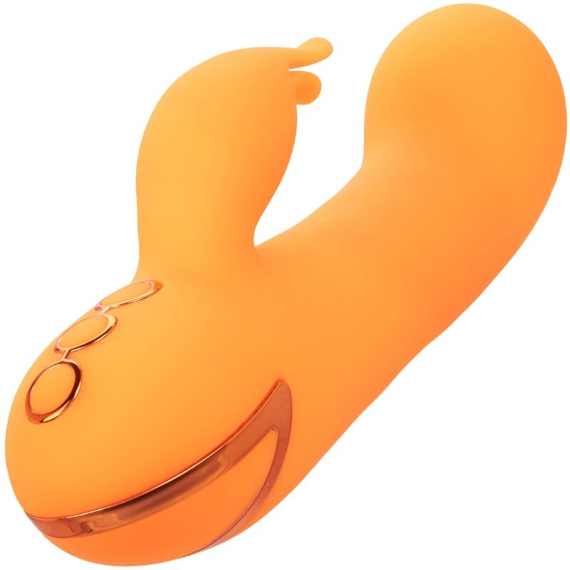 Calexotics - Montecito Muse Vibrateur Lapin Orange par California Dreaming