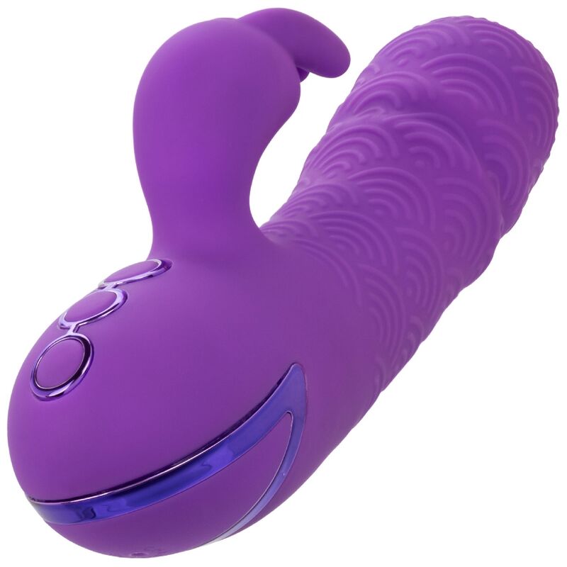 Calexotics - Manhattan Beach Marvel Vibrateur Rabbit Violet par California Dreaming