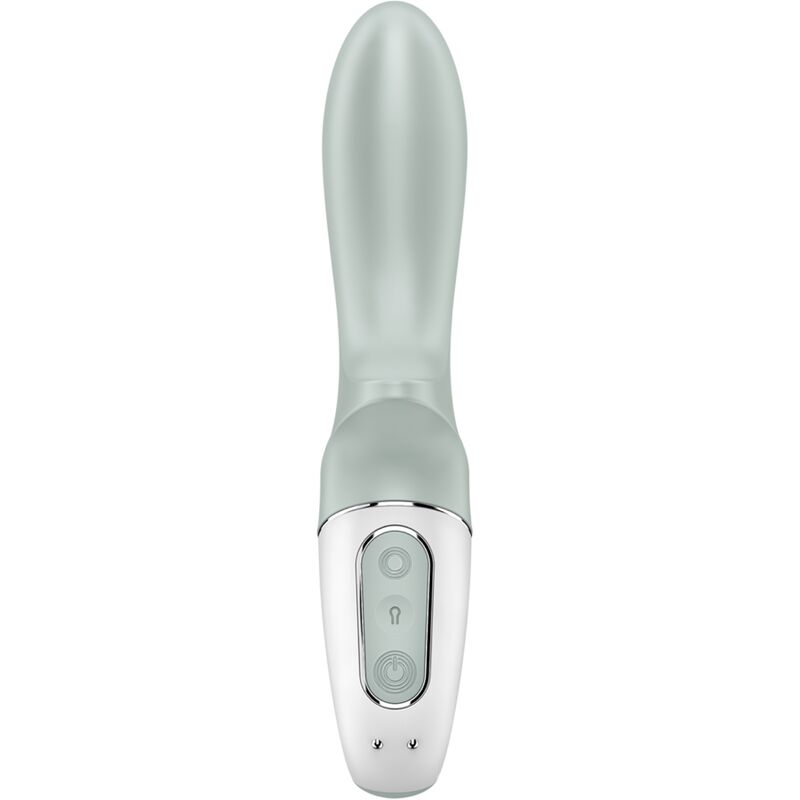 Satisfyer - Air Pump Booty 3 Vibrateur Anal Gonflable Gris Vert