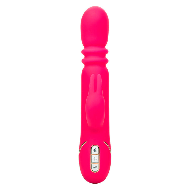 Calexotics - Jack Fantasy Triple Vibrateur Chauffant Lapin Rose