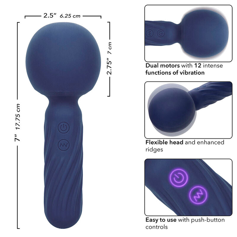 Calexotics - Charisma Seduction Masseur 12 Fonctions 17,75 Cm X 6,25 Cm Violet