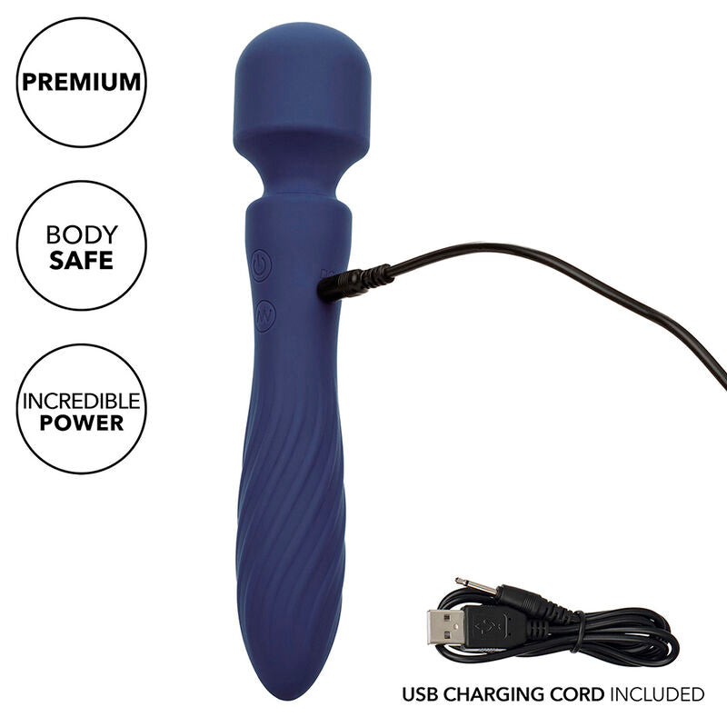 Calexotics - Charisma Mystique Masseur Double Moteurs 12 Fonctions 20,5 Cm X 4,5 Cm Violet