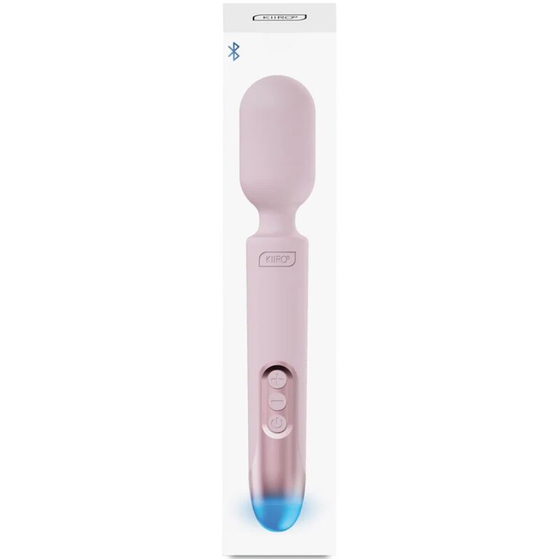 Kiiroo - Prowand Vibrateur Wand Télécommande + Application Gratuite Rose