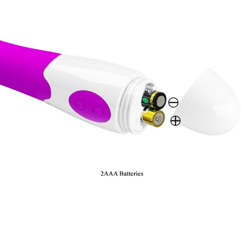 Pretty Love - Vibrateur Elemental 30 Modes de Vibration Violet