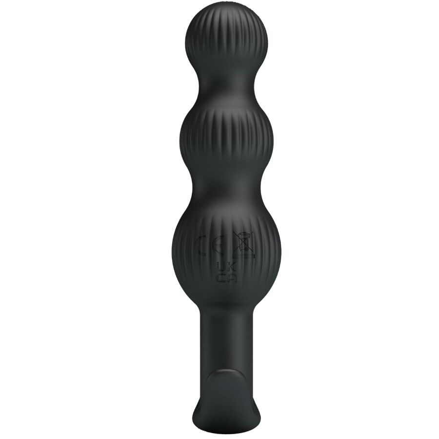 Pretty Love - Vibrateur Anal Sidney 10 Vibrations Noir