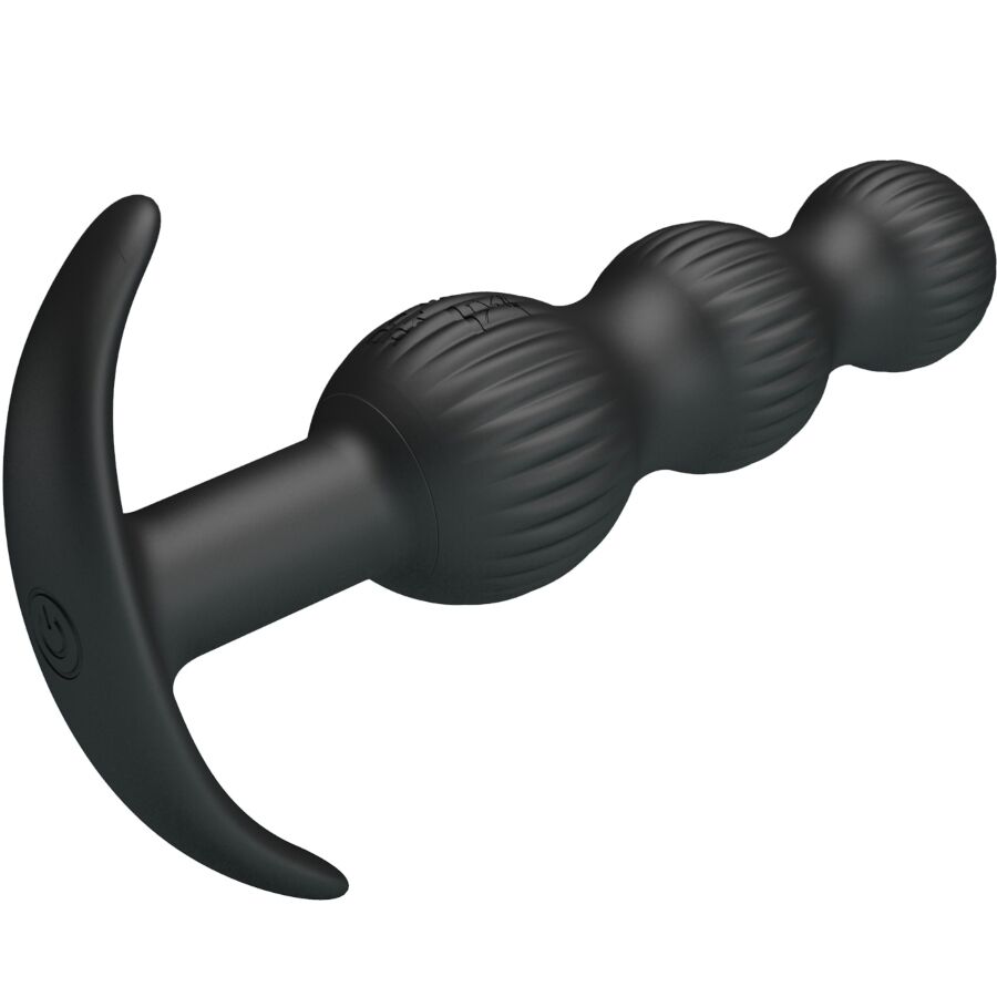 Pretty Love - Vibrateur Anal Sidney 10 Vibrations Noir