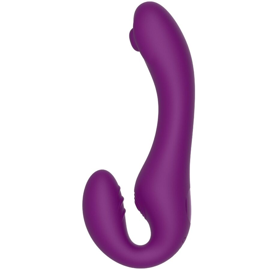 Xocoon - Vibrateur sans Strapless 2 en 1 avec Télécommande Violet