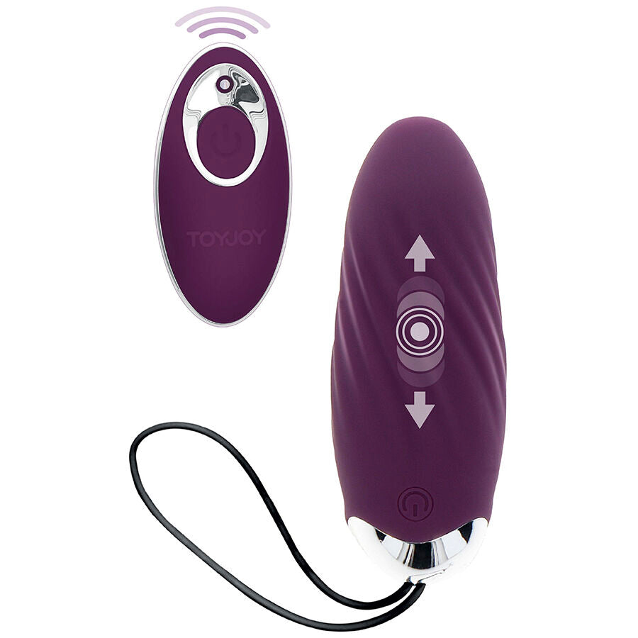 Toyjoy - Happiness Knock Knock Eggstavagant Vibrateur Télécommande Violet