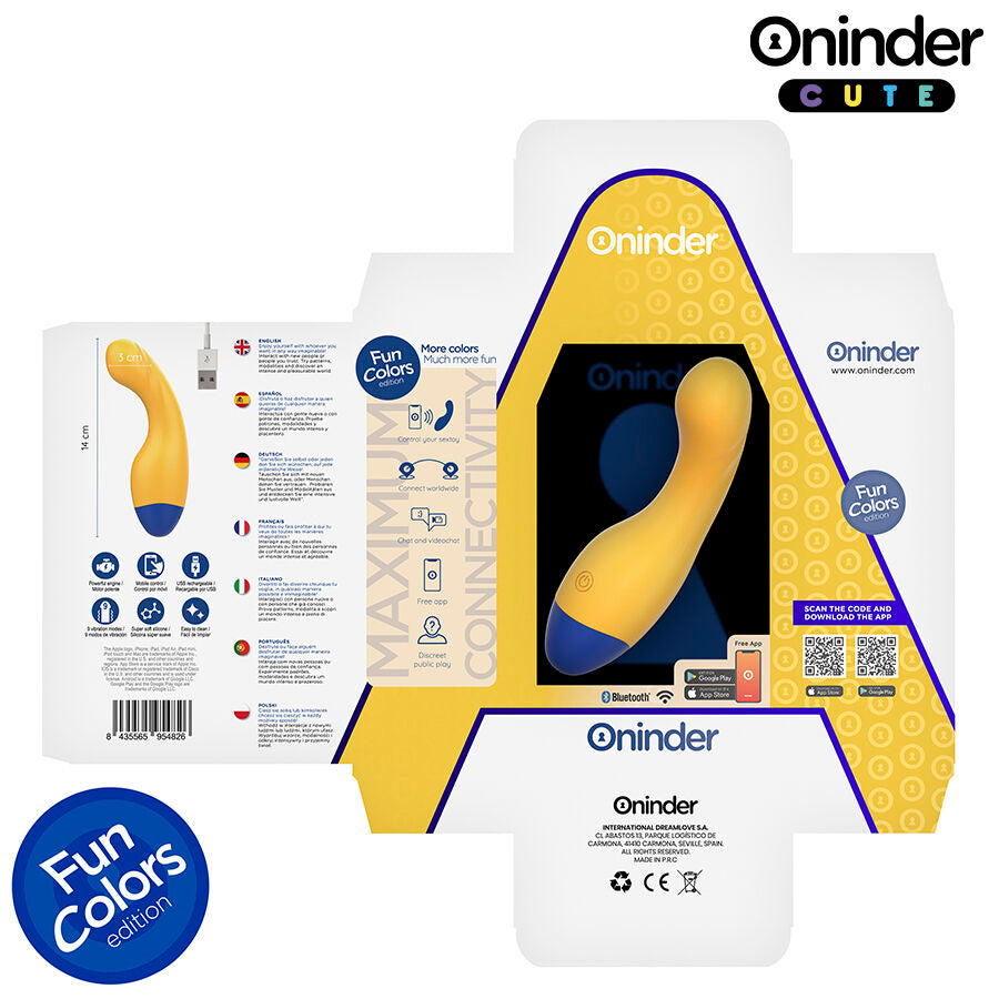 Oninder Cute - Love Buddy Master Vibrateur Point G - Application Mondiale Gratuite