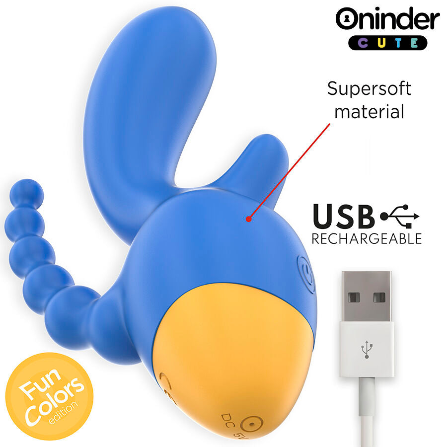 Oninder Cute - Love 3 Some Triple Vibrateur - Application Gratuite Dans le Monde Entier