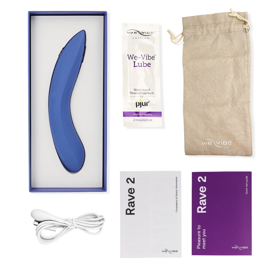 We-vibe - Rave 2 Vibrateur Point G Bleu