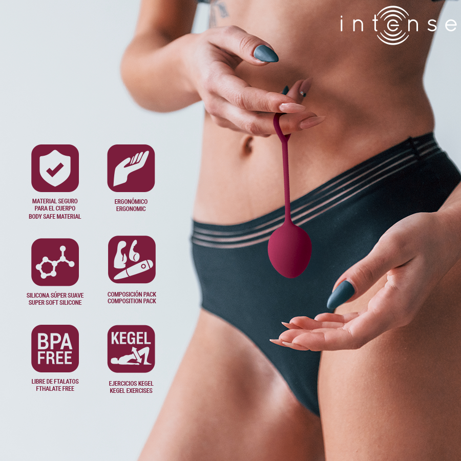 Intense - Kit Charli Kegel Ball Bourgogne