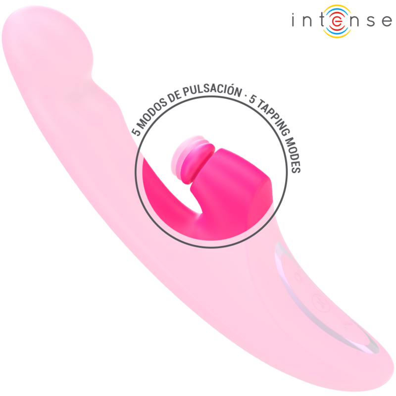 Intense - Emi Vibrateur 13,5 Cm Multifonction 3 en 1 10 Vibrations Rose