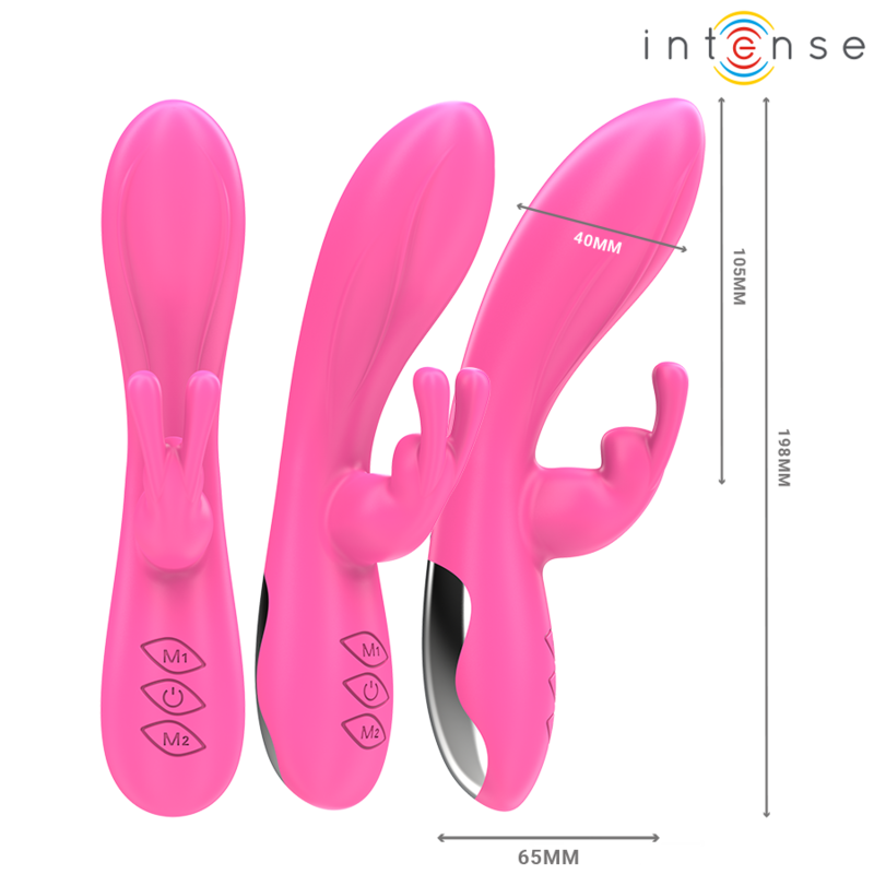 Intense - Randall Vibrateur Rabbit 10 Vibrations Rose