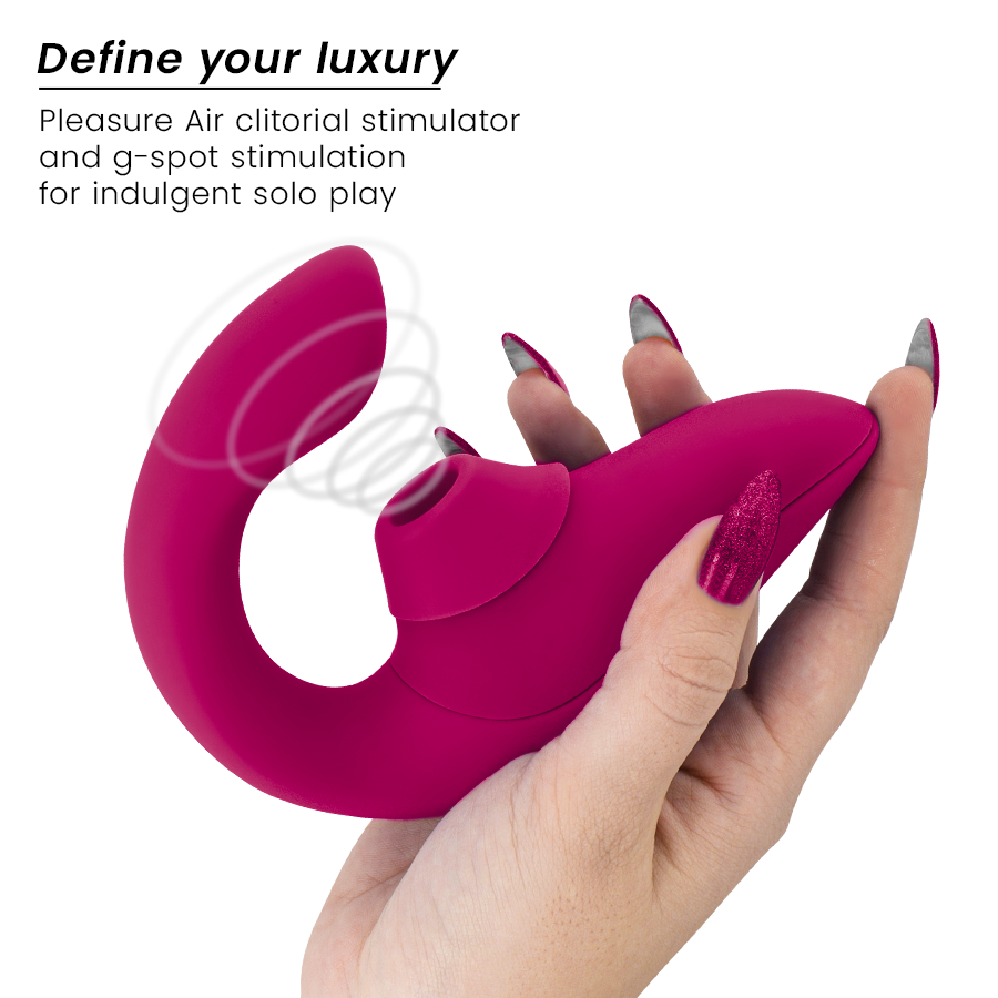 Womanizer - Vibrateur Stimulateur Blend Rabbit Rose Vibrant