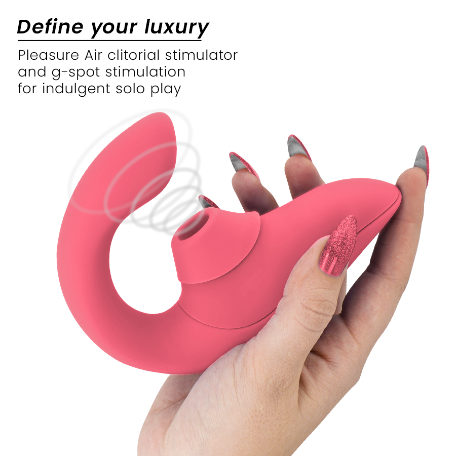 Womanizer - Vibrateur Stimulateur Blend Rabbit Rose Vibrante