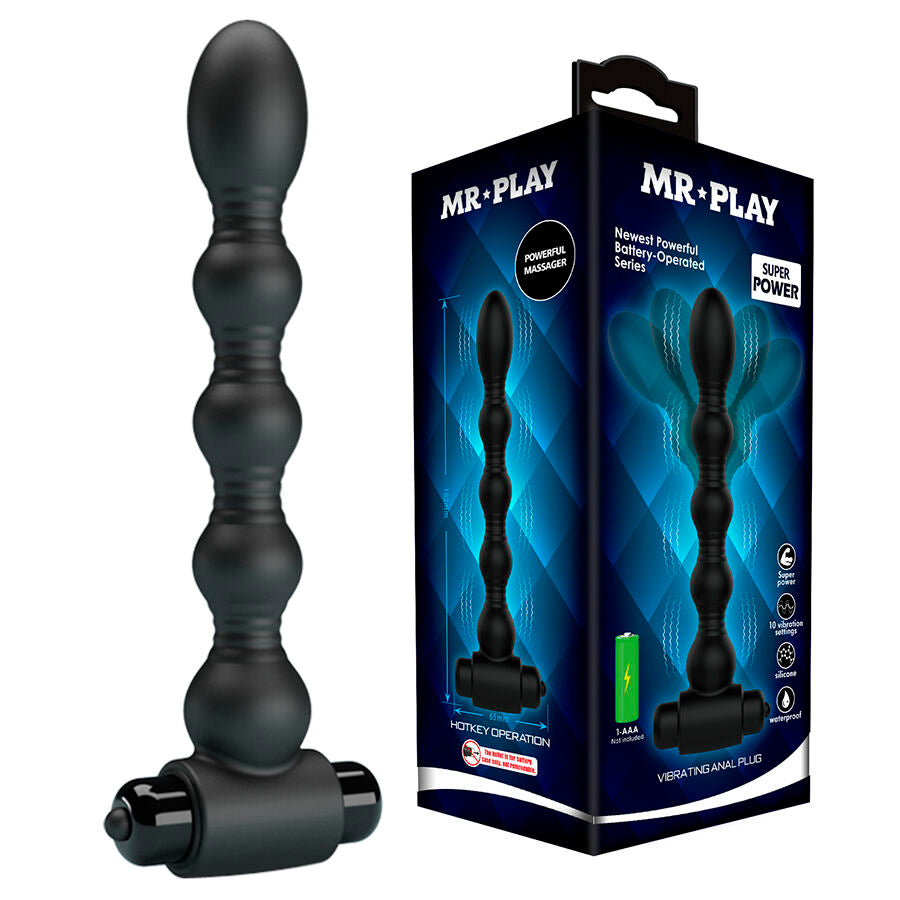 Mr Play - Masseur de Plug Anal Vibrant