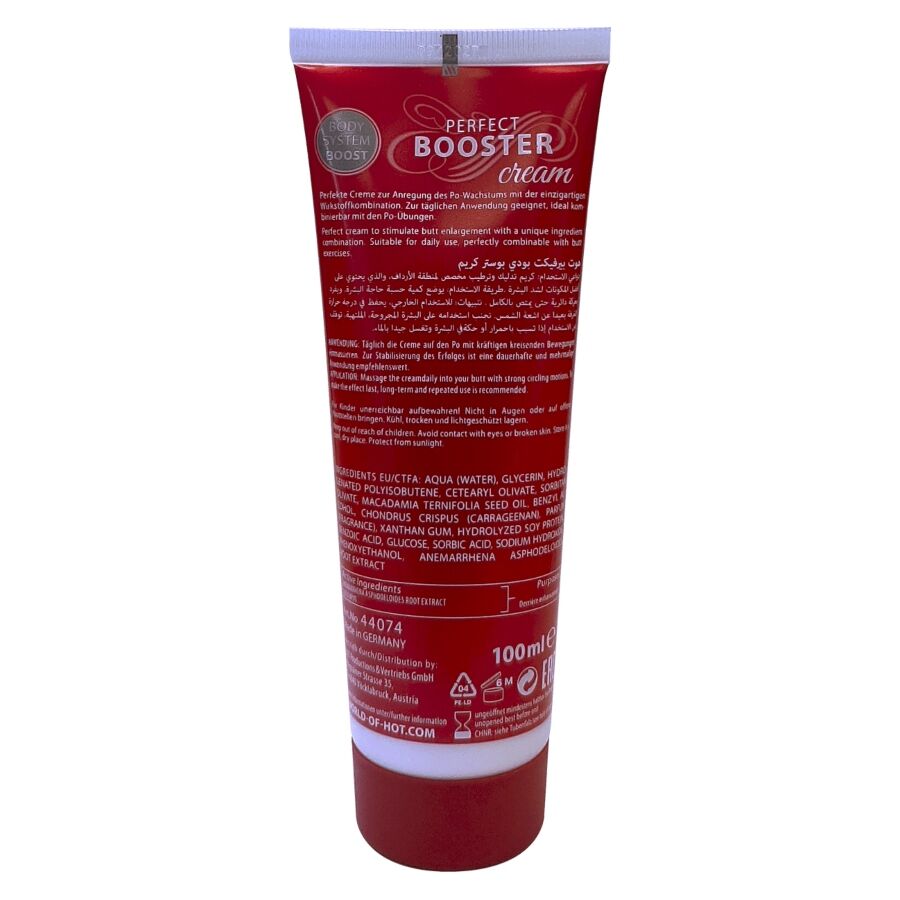 Hot - Crème Raffermissante pour les Fesses Xxl 100 Ml
